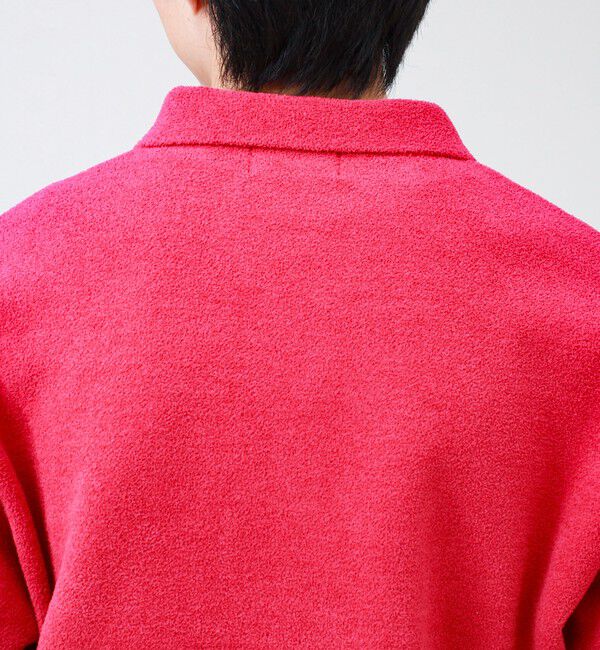 GLOSTER「【洗えるニット】ショートフェザー ポロニット」|ニット・セーター|