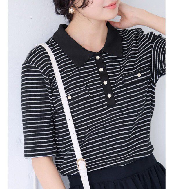 VIS「カットポロドッキングワンピース」|ワンピース|