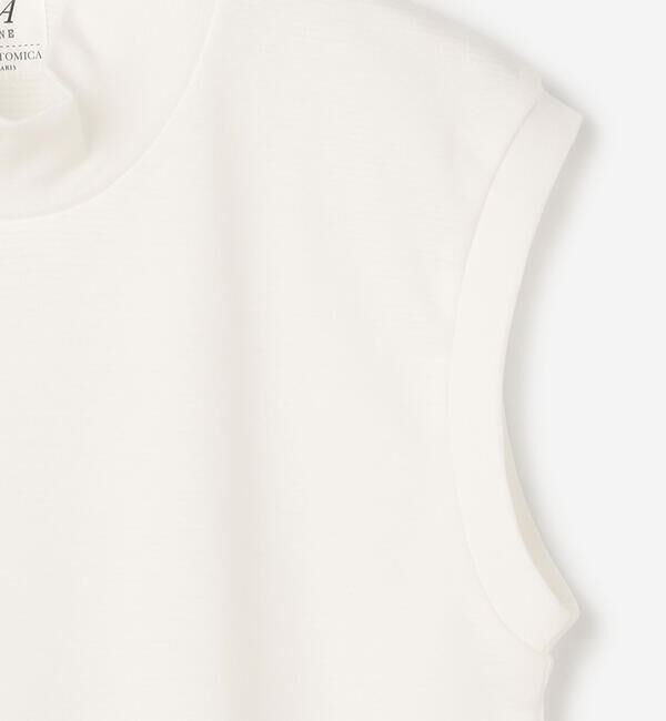  「ANATOMICA | モックネック スリーブレスTシャツ WOMEN」|Tシャツ・カットソー|