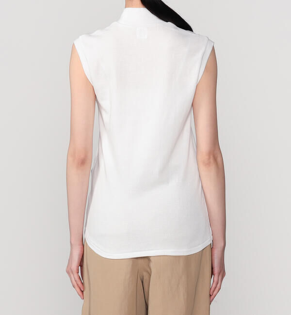  「ANATOMICA | モックネック スリーブレスTシャツ WOMEN」|Tシャツ・カットソー|