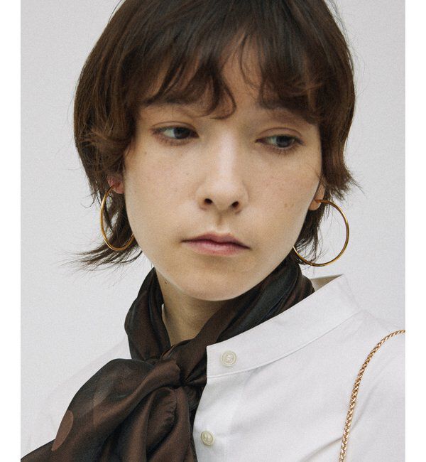 Hoaw.「【Hoaw.】ラージフープピアス」|リング|