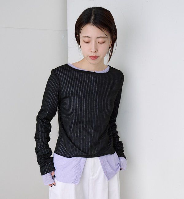  「【再入荷】レイヤードPack Tee」|Tシャツ・カットソー|