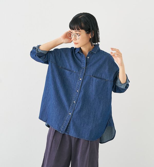 collex「ライトオンスデニムシャツ【予約】」|シャツ・ブラウス|
