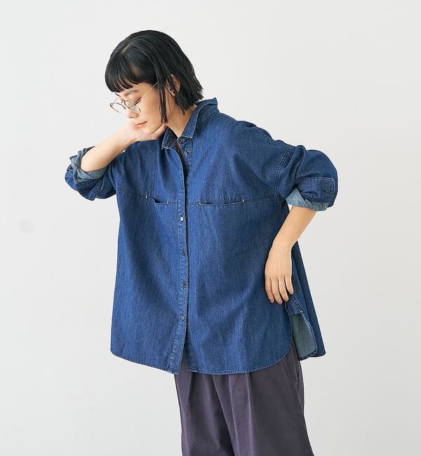collex「ライトオンスデニムシャツ【予約】」|シャツ・ブラウス|
