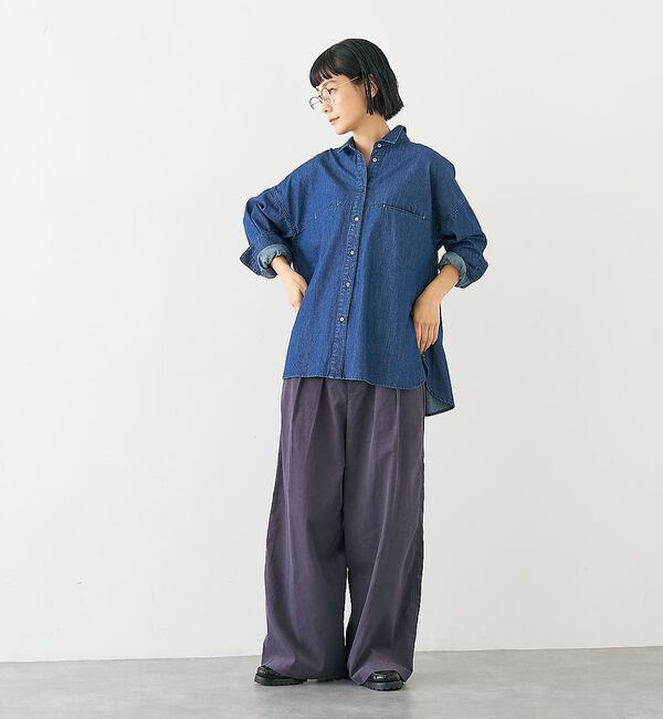 collex「ライトオンスデニムシャツ【予約】」|シャツ・ブラウス|
