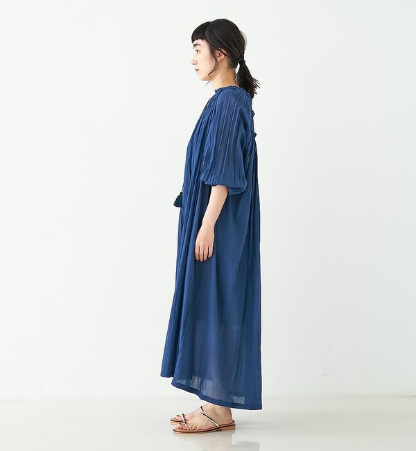 collex「インド綿2WAYギャザーコットンワンピース」|ワンピース|