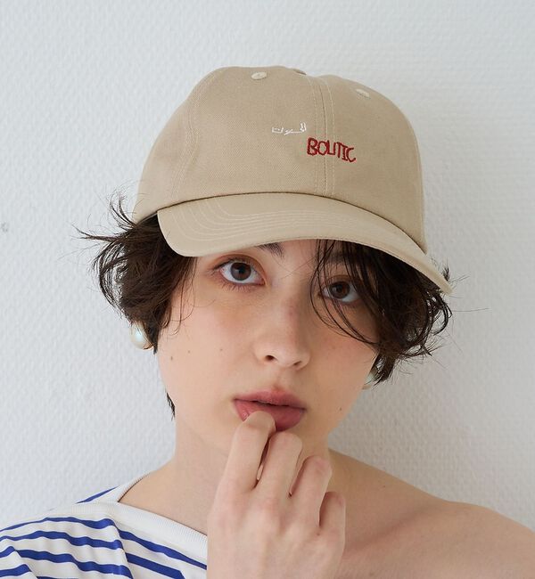 Rouge vif「【LY / エルワイ】ロゴ / レター刺繍キャップ Letter cap」|その他|オフホワイト