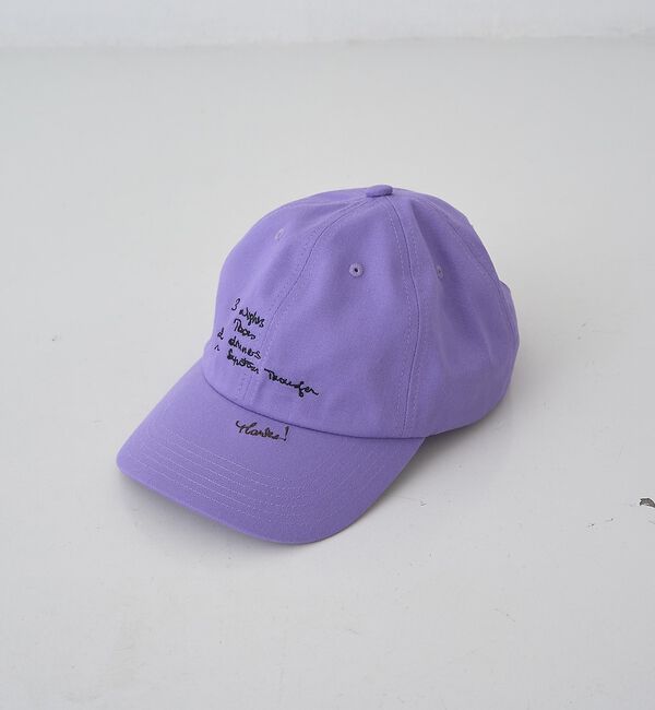 Rouge vif「【LY / エルワイ】ロゴ / レター刺繍キャップ Letter cap」|その他|