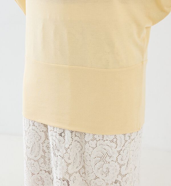 The Store by C' 「【TOTEME】Boatneck Jersey Top／ボートネックジャージート」|Tシャツ・カットソー|