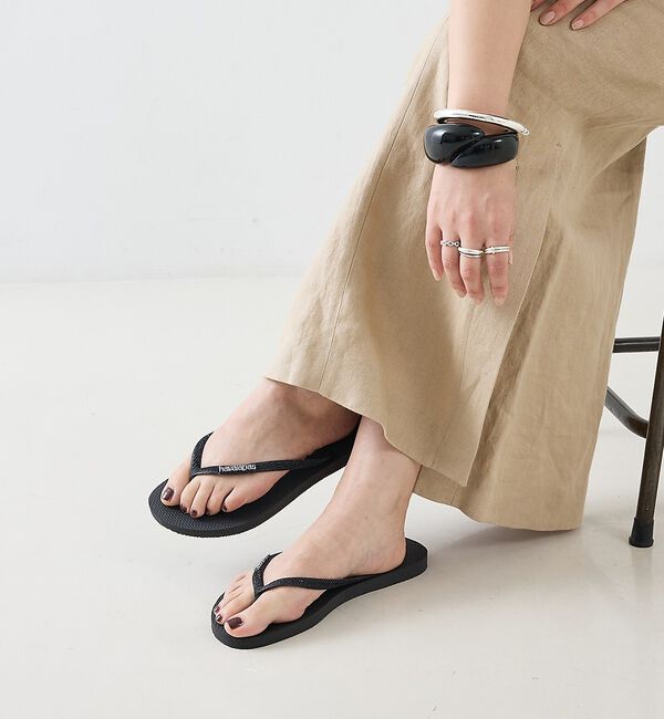 The Store by C' 「【Havaianas】Slim Glitter Ⅱ／グリッタービーチサンダル」|サンダル|