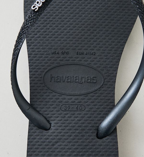 The Store by C' 「【Havaianas】Slim Glitter Ⅱ／グリッタービーチサンダル」|サンダル|