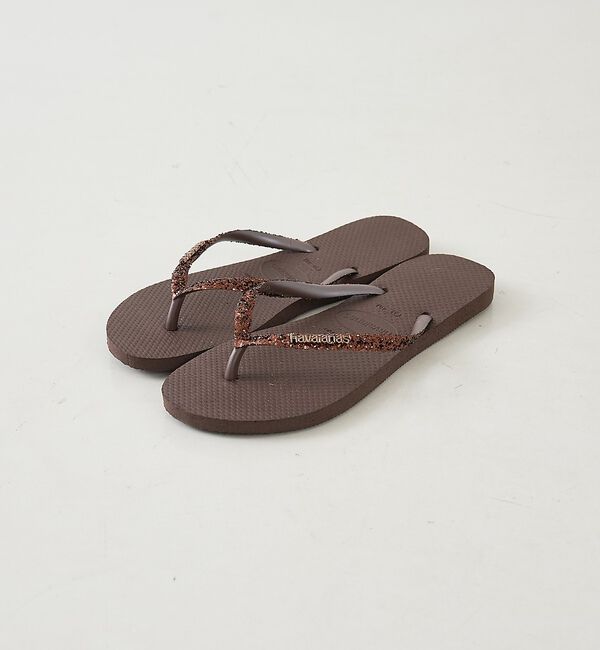 The Store by C' 「【Havaianas】Slim Glitter Ⅱ／グリッタービーチサンダル」|サンダル|