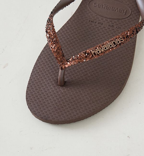 The Store by C' 「【Havaianas】Slim Glitter Ⅱ／グリッタービーチサンダル」|サンダル|