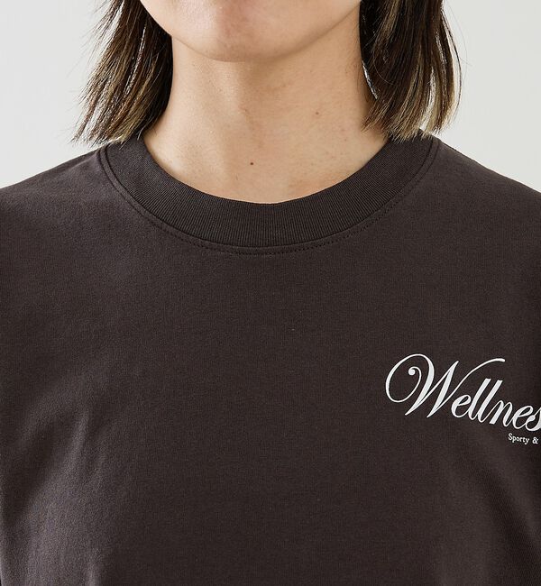 The Store by C' 「【Sporty&Rich】Soho T-Shirt／ロゴTシャツ」|Tシャツ・カットソー|
