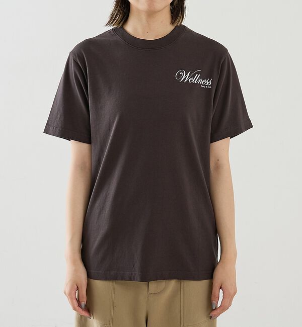 The Store by C' 「【Sporty&Rich】Soho T-Shirt／ロゴTシャツ」|Tシャツ・カットソー|