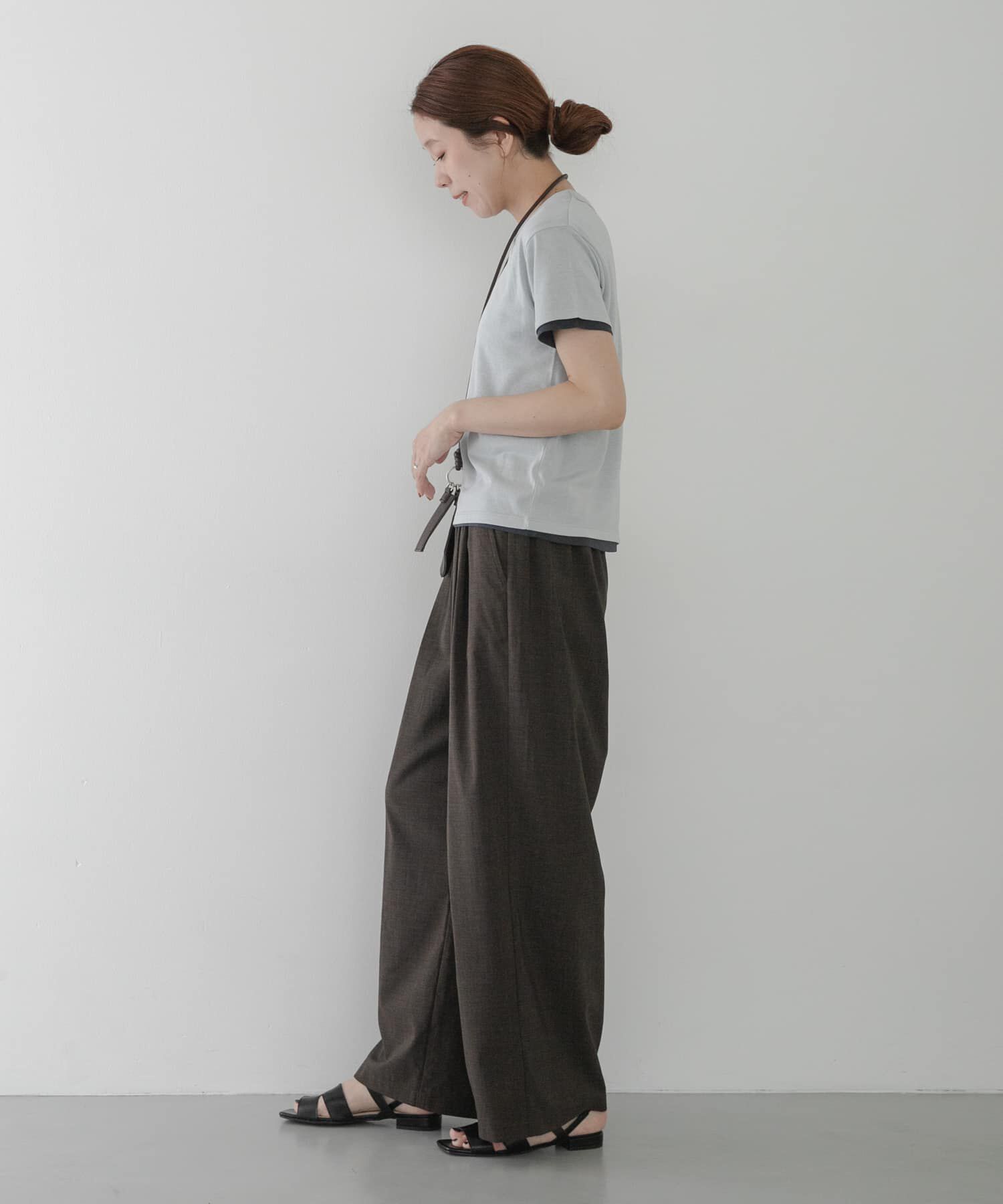 Sonny Label 「機能素材イージーワイドパンツ」|その他|