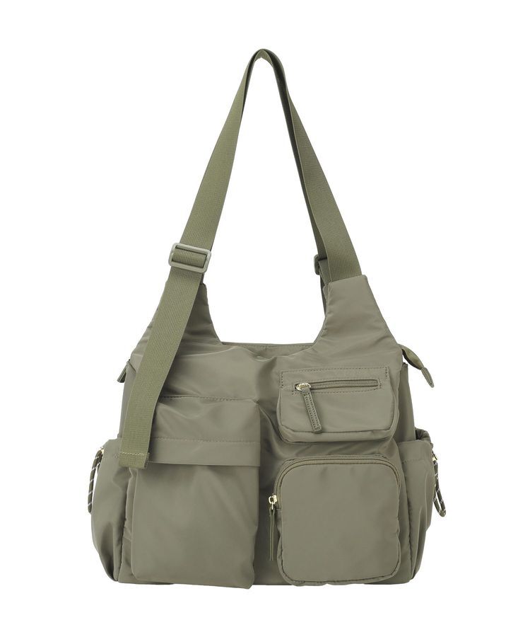 Green Parks「【10ポケBag】収納アドバイザー監修アウトポケットトート」|トートバッグ|