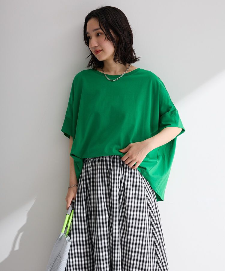 Green Parks「【適ON】遮熱ドルマンカットプルオーバー」|Tシャツ・カットソー|