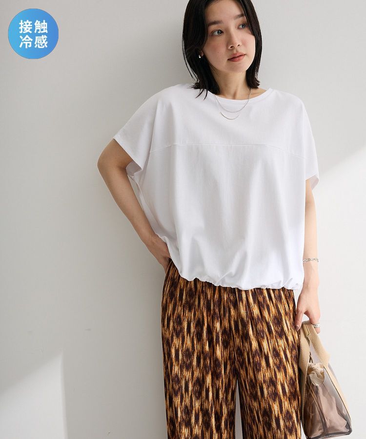 Green Parks「【適ON】超冷感ドロストフレンチプルオーバー」|Tシャツ・カットソー|Off White