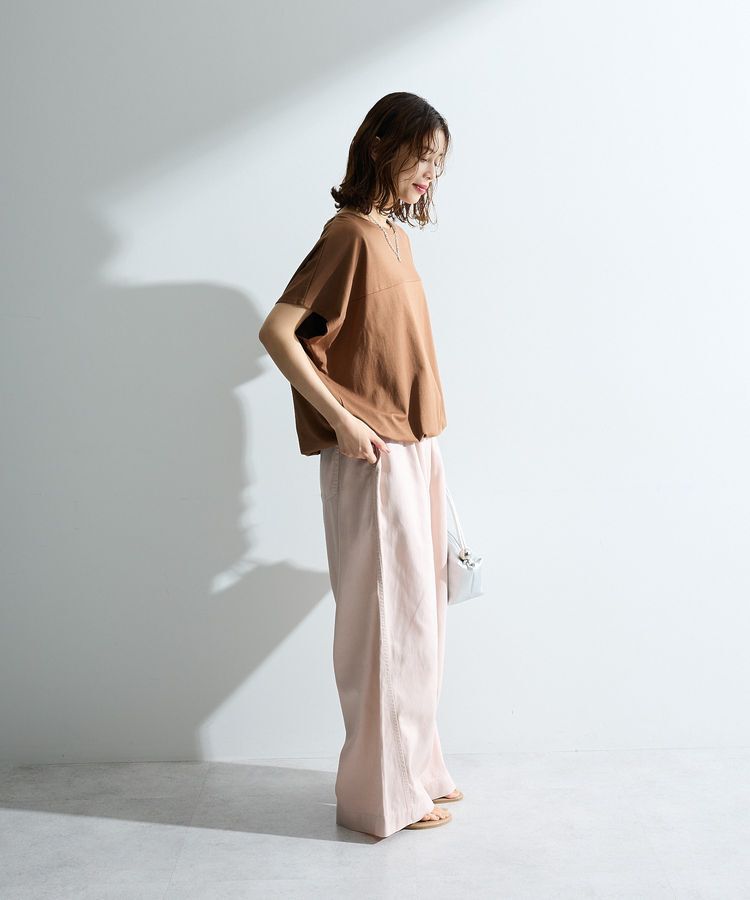 Green Parks「【適ON】超冷感ドロストフレンチプルオーバー」|Tシャツ・カットソー|