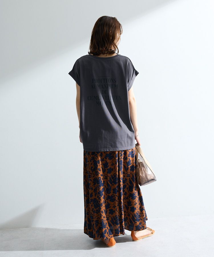 Green Parks「【適ON】汗染み防止フレンチロゴTシャツ」|Tシャツ・カットソー|