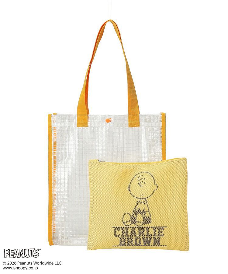 Green Parks「【PEANUTS】GreenParksトート」|トートバッグ|Orange