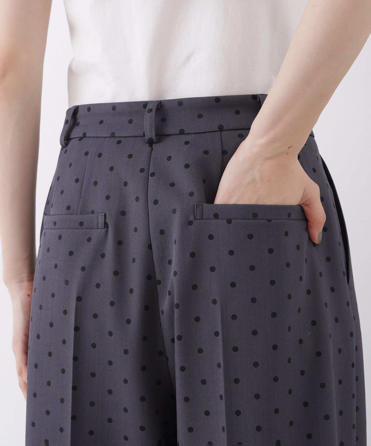  「〈N.〉ドットプリントパンツ」|その他|