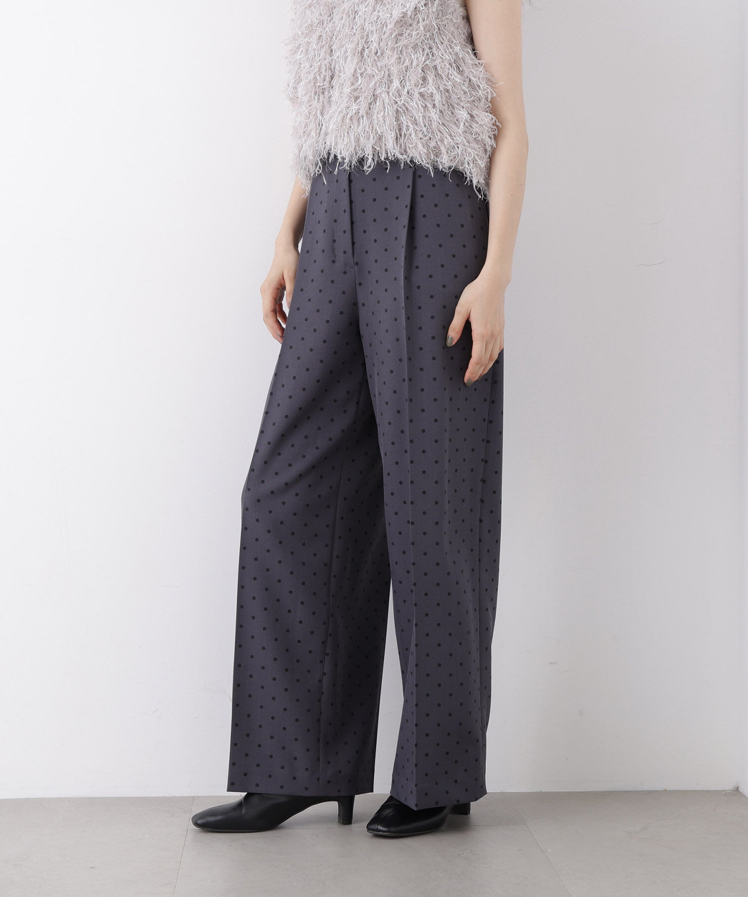  「〈N.〉ドットプリントパンツ」|その他|