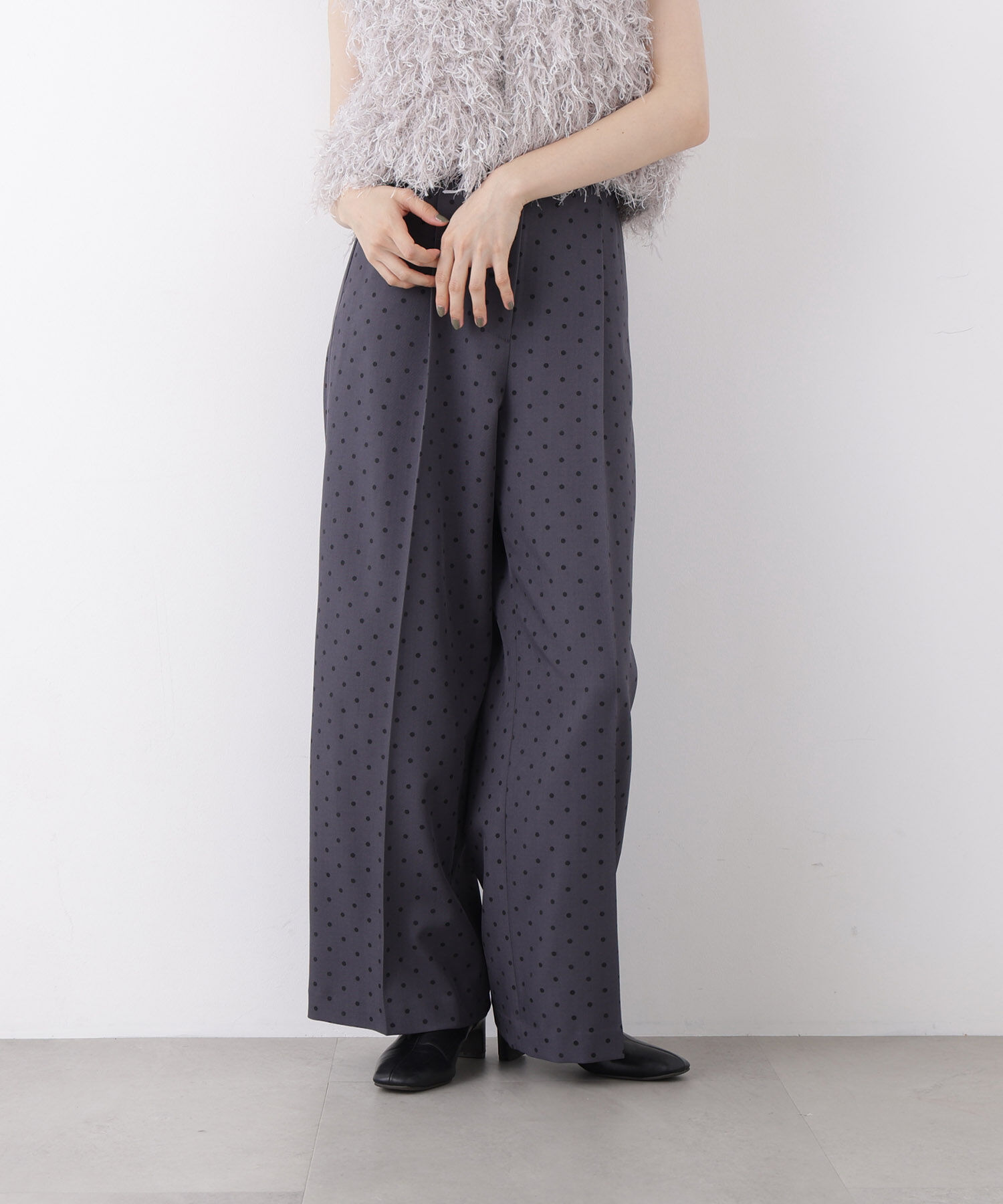  「〈N.〉ドットプリントパンツ」|その他|