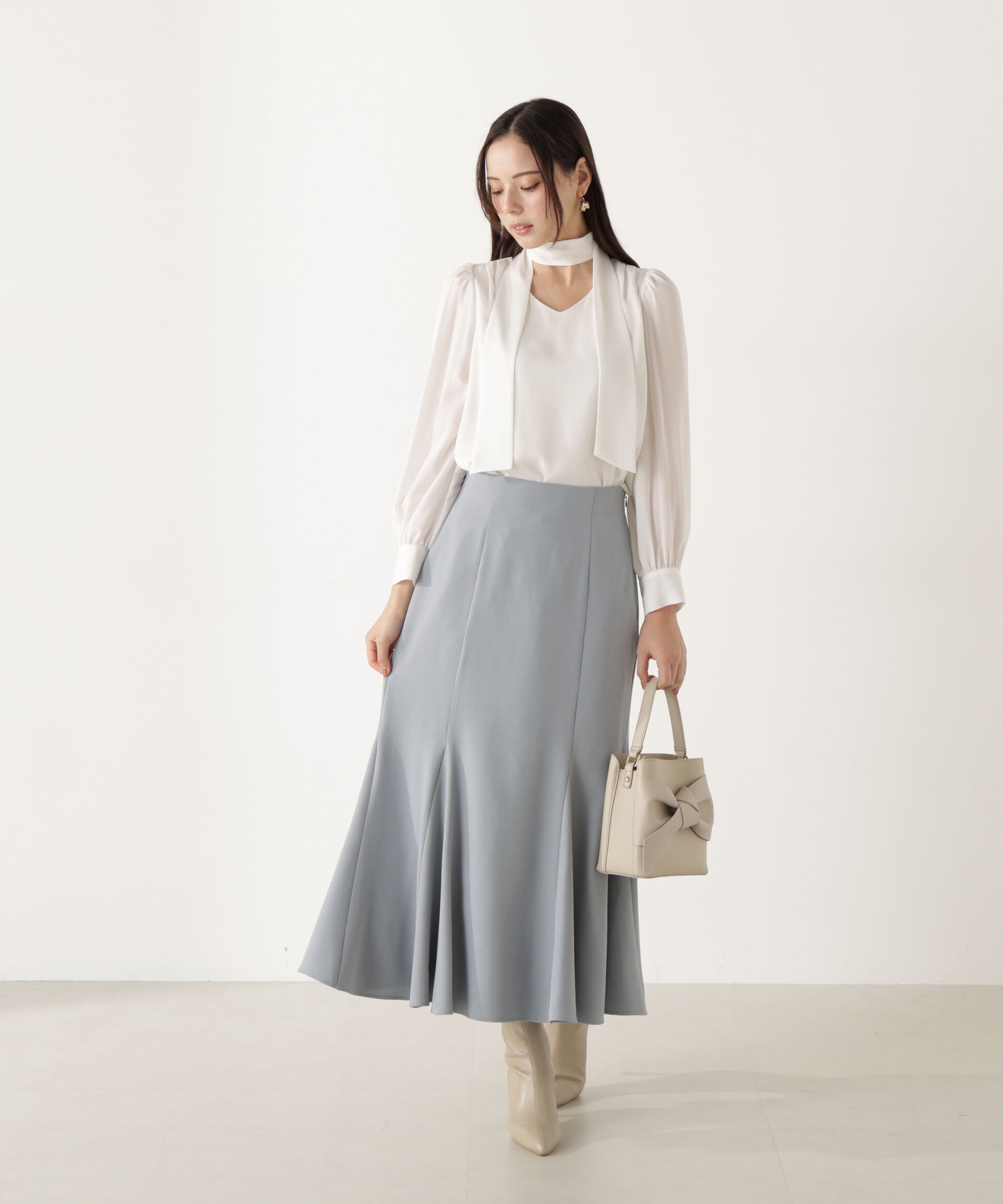 PROPORTION BODY DRESSING「ハイウエストマーメイドスカート　26SS」|スカート|
