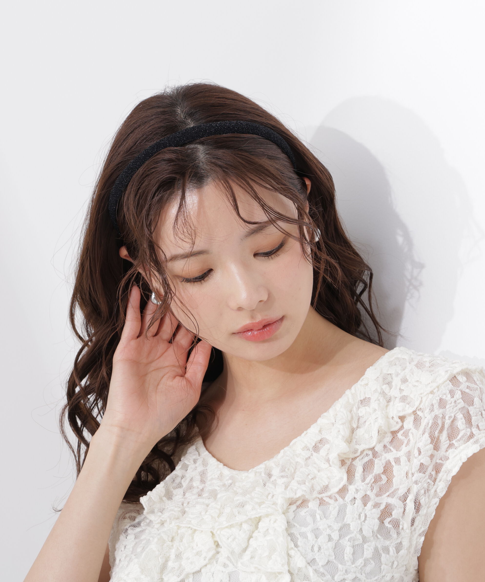 PROPORTION BODY DRESSING「ラメカチューシャ」|その他|ブラック