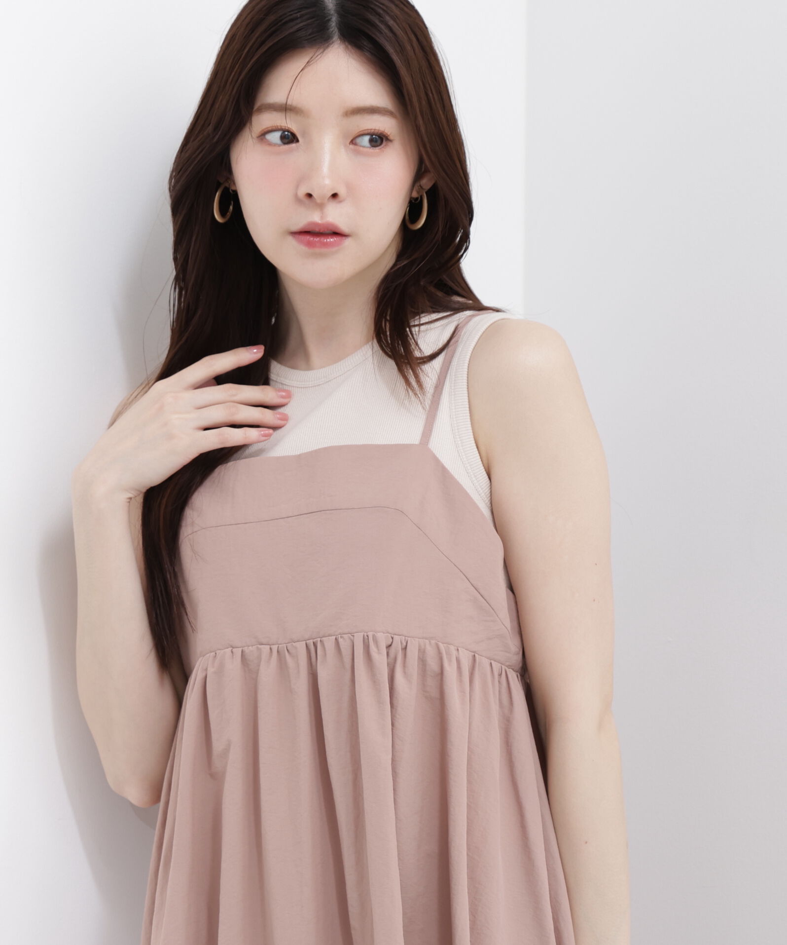 PROPORTION BODY DRESSING「カットドッキングキャミワンピース」|ワンピース|