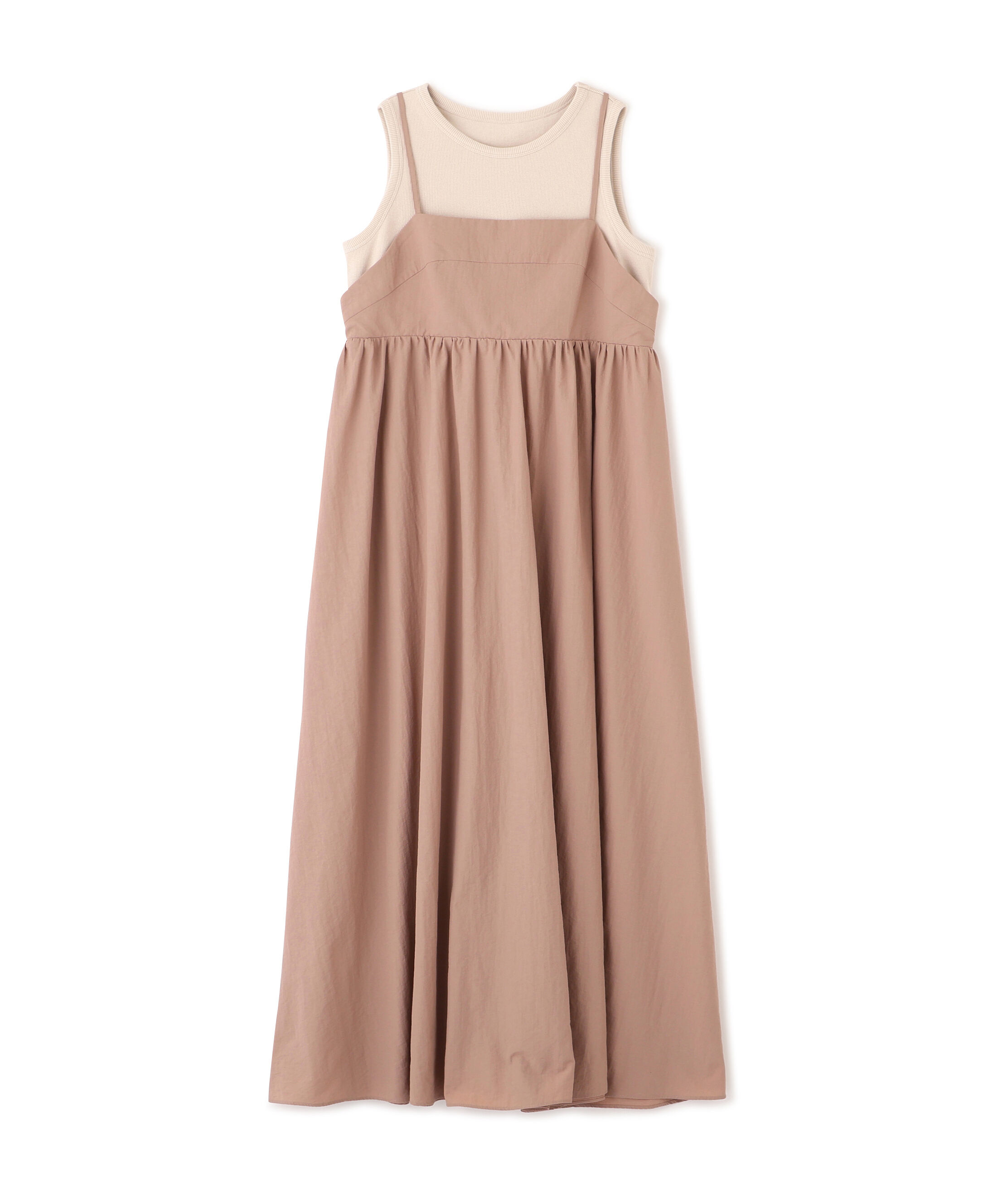 PROPORTION BODY DRESSING「カットドッキングキャミワンピース」|ワンピース|
