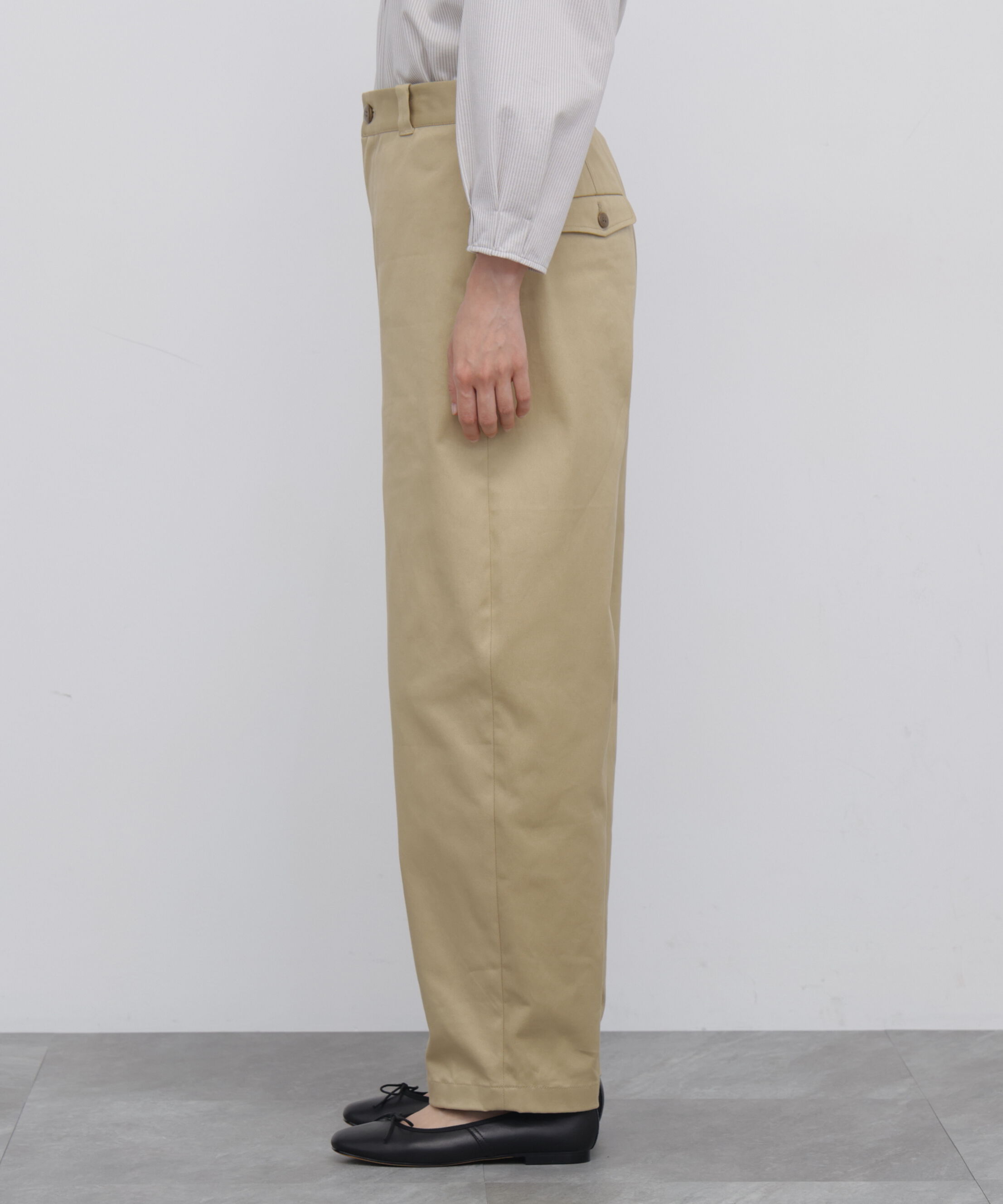  「◆コットンツイルストレッチバレルパンツ」|その他|