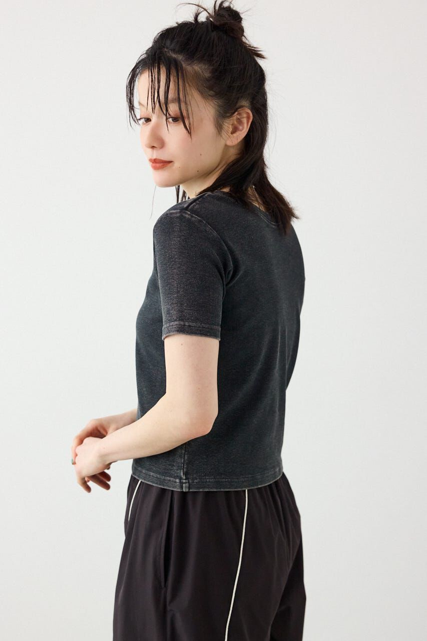 RODEO CROWNS「ピグメント2wayリブTシャツ」|Tシャツ・カットソー|