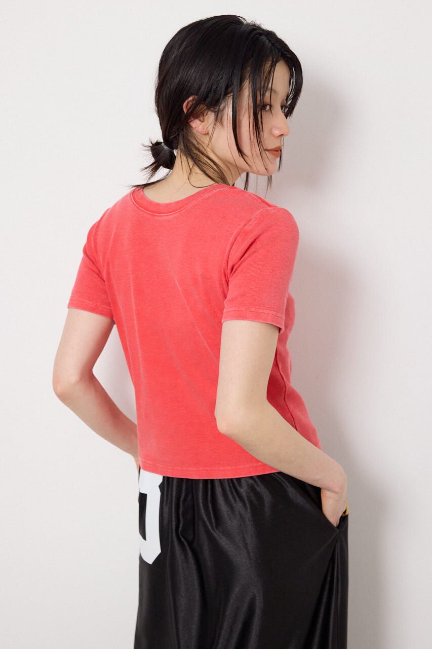 RODEO CROWNS「ピグメント2wayリブTシャツ」|Tシャツ・カットソー|