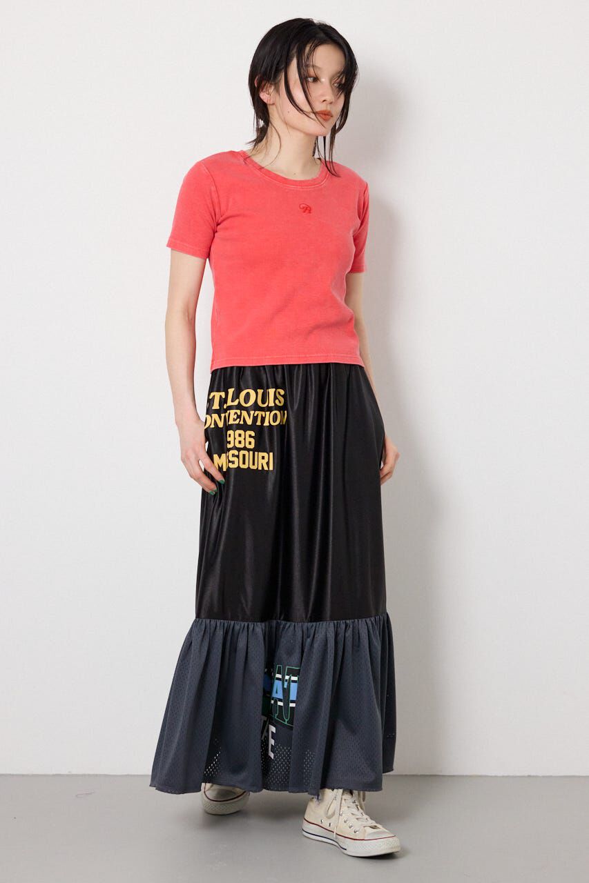 RODEO CROWNS「ピグメント2wayリブTシャツ」|Tシャツ・カットソー|