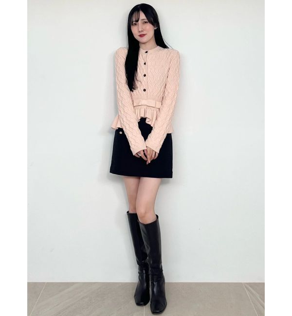 MERCURYDUO「ストレッチロングブーツ」|ロングブーツ|