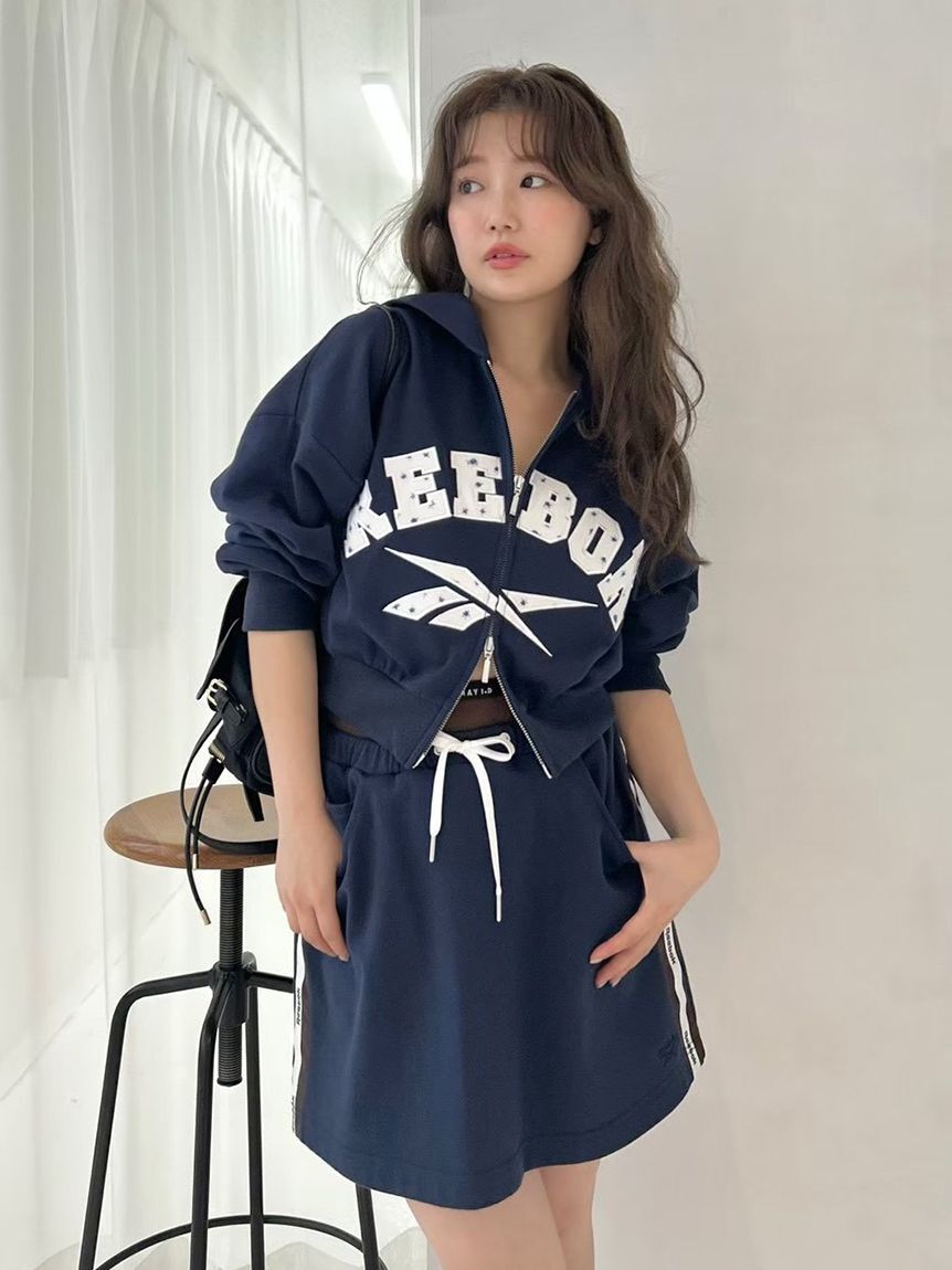 FRAY I.D「【Reebok&times;FRAY I.D】スウェットミニスカート」|スカート|