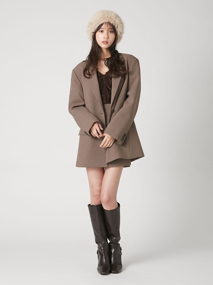 FRAY I.D「ラップデザインミニスカショーパン」|その他|
