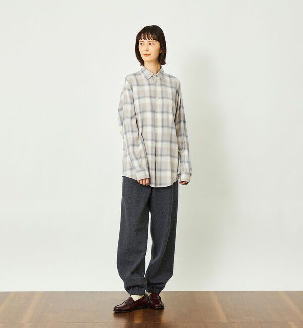MACKINTOSH PHILOSOPHY「GREY LABEL オンブレチェックシャツ」|シャツ・ブラウス|