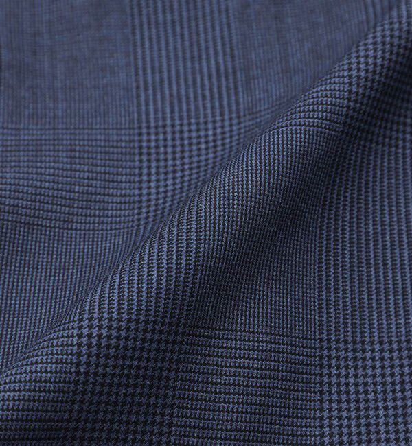 MACKINTOSH PHILOSOPHY「トロッター トラウザーズ#108 ウール混グレンチェック」|スラックス|
