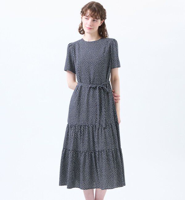 MACKINTOSH PHILOSOPHY「クラウドドットワンピース」|ワンピース|ネイビー