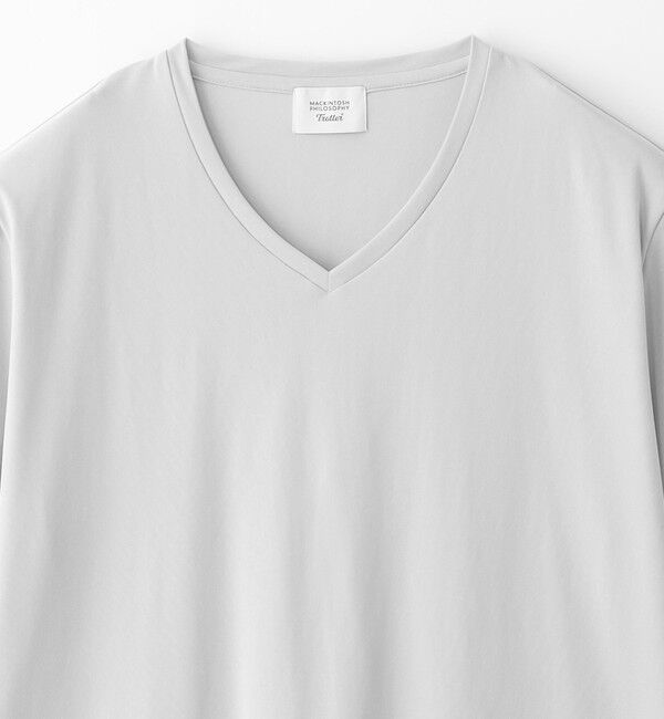 MACKINTOSH PHILOSOPHY「トロッター Tシャツ Vネック アイスドライカノコ」|Tシャツ・カットソー|