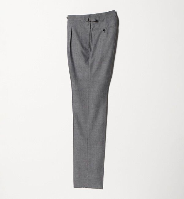 UNITED ARROWS「サイドアジャスター 1プリーツ スラックス」|スラックス|