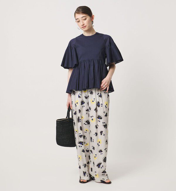UNITED ARROWS「フラワー プリント パンツ ‐ウォッシャブル‐」|その他|