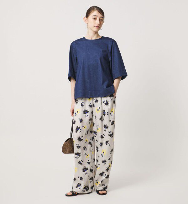 UNITED ARROWS「フラワー プリント パンツ ‐ウォッシャブル‐」|その他|