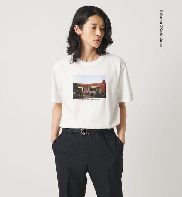 UNITED ARROWS「【別注】＜Georgia O&rsquo;Keeffe Museum＞グラフィック Tシャツ」|Tシャツ・カットソー|