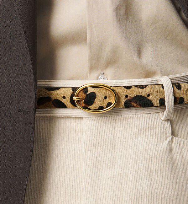 UNITED ARROWS「【別注】＜Anderson&rsquo;s＞ オーバルバックル ベルト 25MM」|ベルト|