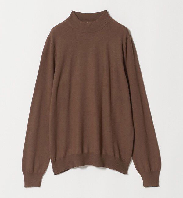 UNITED ARROWS「＜Gran Sasso＞ モックネック ロングスリーブ ニット」|ニット・セーター|MD.BROWN